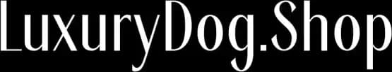 Luxury dog shop logo